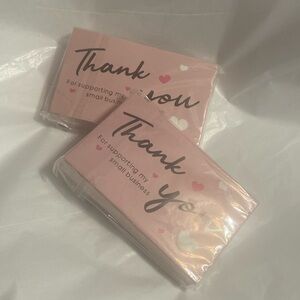 Thank You for supporting my small business cards; you get a bundle of 100